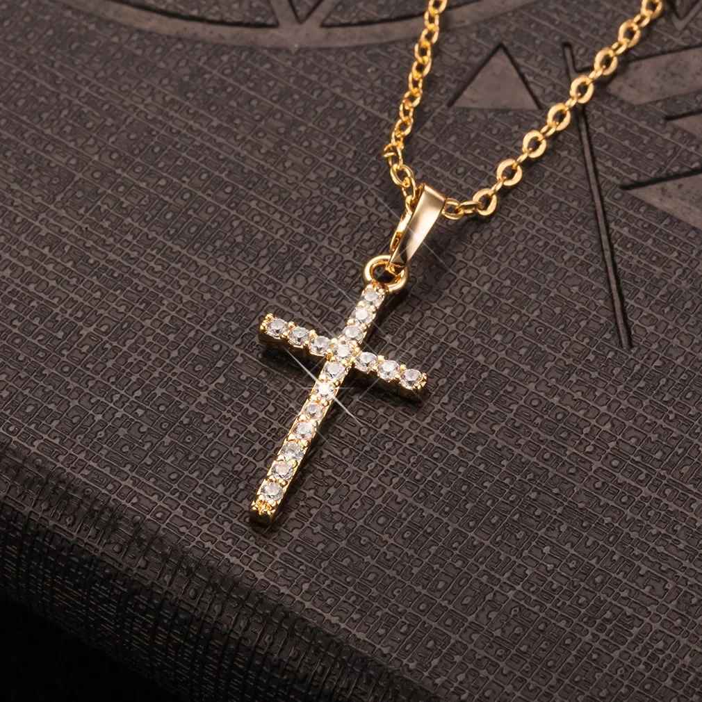 DOS CRUCES UN AMOR ETERNO, BAÑADO EN ORO DE 18KILATES. ✝️💖