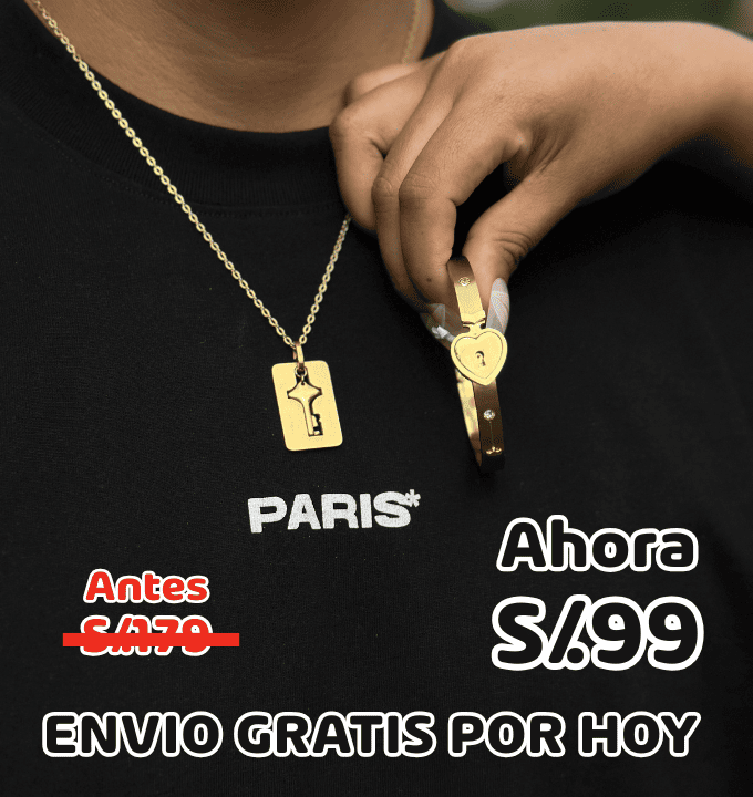 Pulsera infinita + collar con llave 🗝️✨💖