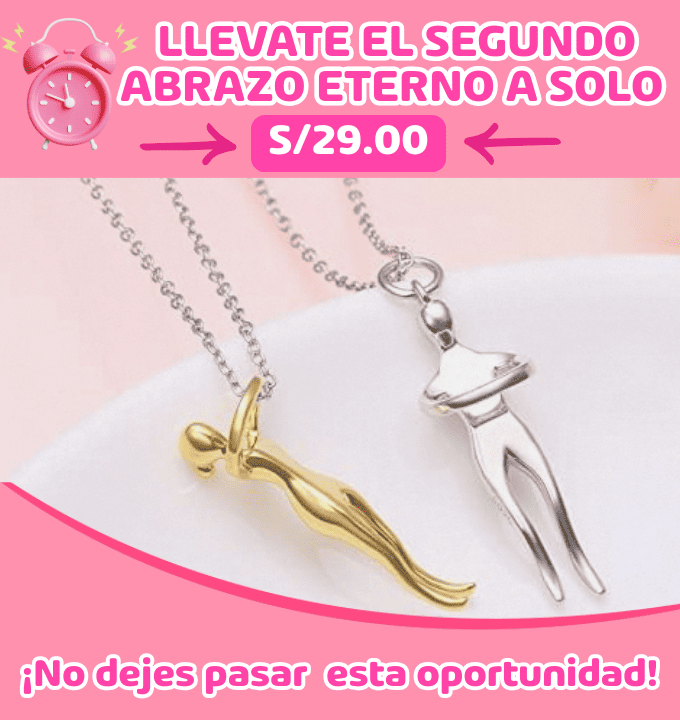 PROMOCION 2DO PEDIDO DE COLLAR ABRAZO INFINITO